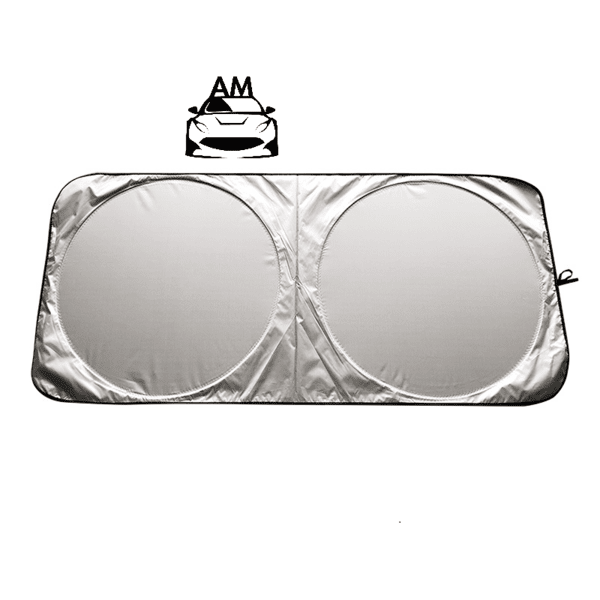 Foldable Reflective Car Windscreen Sun Shade : Adventurous Abby's Adventure Kit sun shield for car windshield