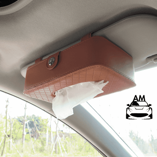 Car Sun Visor Chair Back Tissue Box Cover Car Interior Car Hanging Tissue  Box Holder Car Car Tissue Holder Bracket Vehicle Seat Back