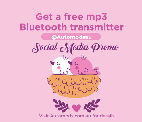 MP3 Bluetooth Transmitter - Enhance Your Car Audio Experience : social media promo