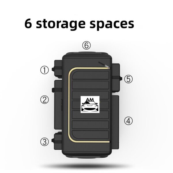 Car Trunk Storage Container Box 30:40:50:60:70L 6 storage spaces
