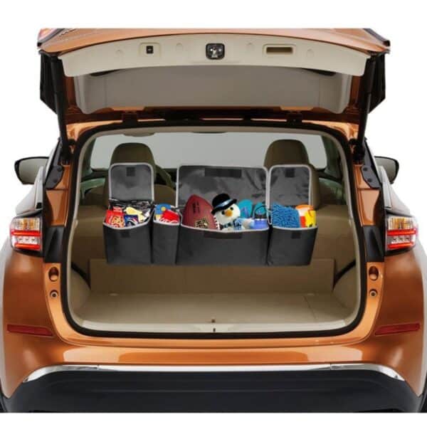 Car Trunk Storage Containers - Adjustable Bags demo