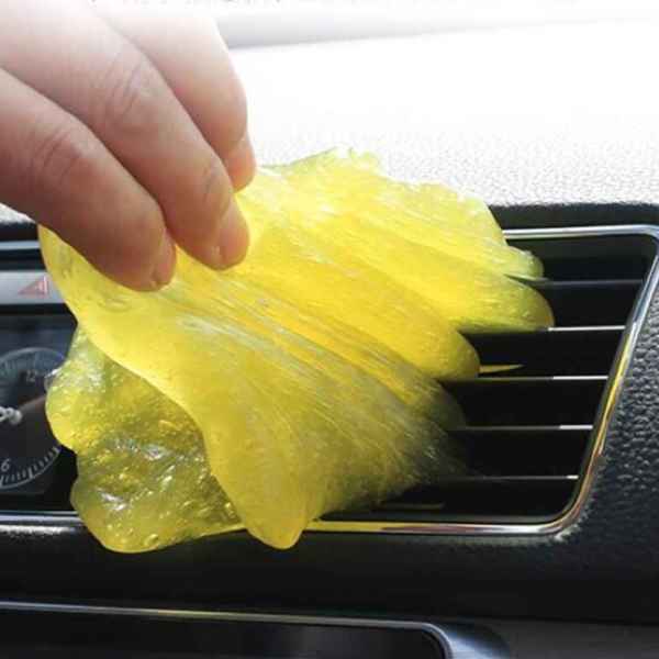 Auto Detailing Cleaning Gel Car Clean Mud Clay Gel yellow