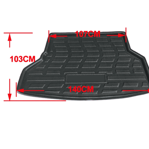 Dimension 7 seats 2014 -19 toyota kluger boot liner