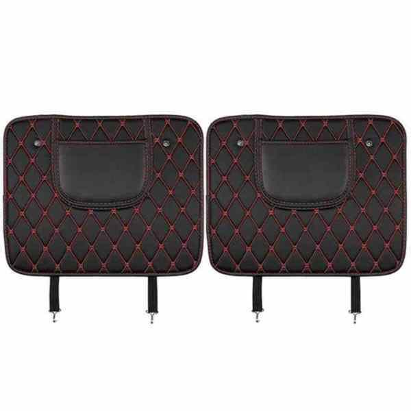 Kick Mats Back Seat Protector Anti Kick Pad Leather AutoMods