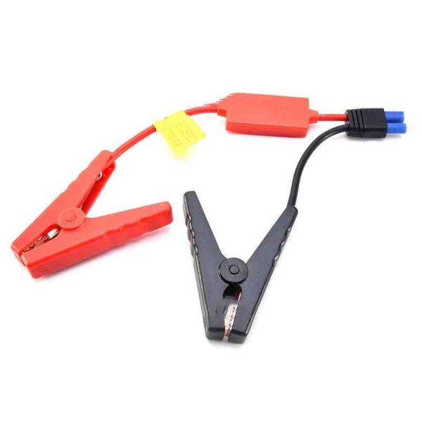 Portable Jumper Cables for Car Alligator Clip EC5 Plug front page