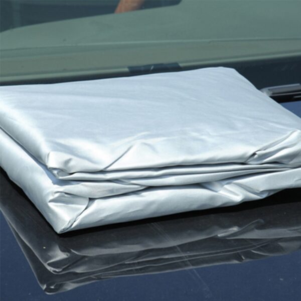 Vehicle cover ready to dispatch - Protect your vehicle with this high-quality cover.