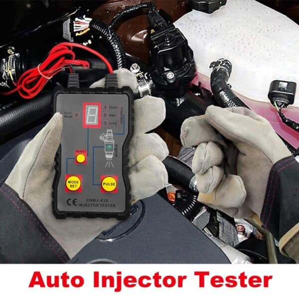 Automotive fuel injector tester demo.