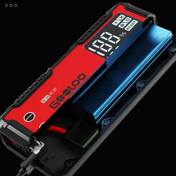 GOOLOO GT4000S Jump Starter 100W Two-Way Fast-Charging Portable Car Jump  Starter EVA Storage Case