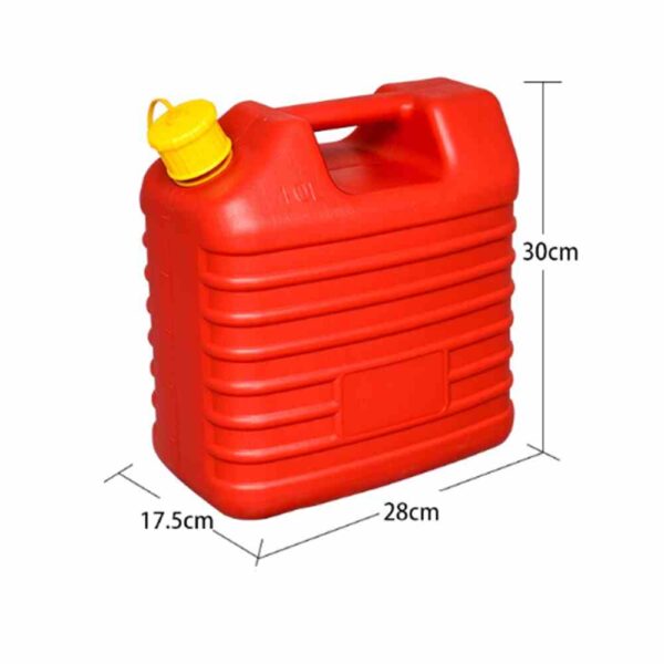 10L dimension 20 litre plastic fuel containers