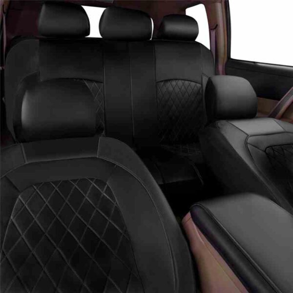 Auto Leather Seat Covers All Season PU Leather Universal demo