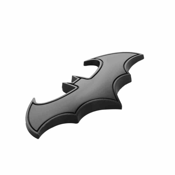Batman Metal Car Emblem 3D Stickers Cool Logo Emblem sample black