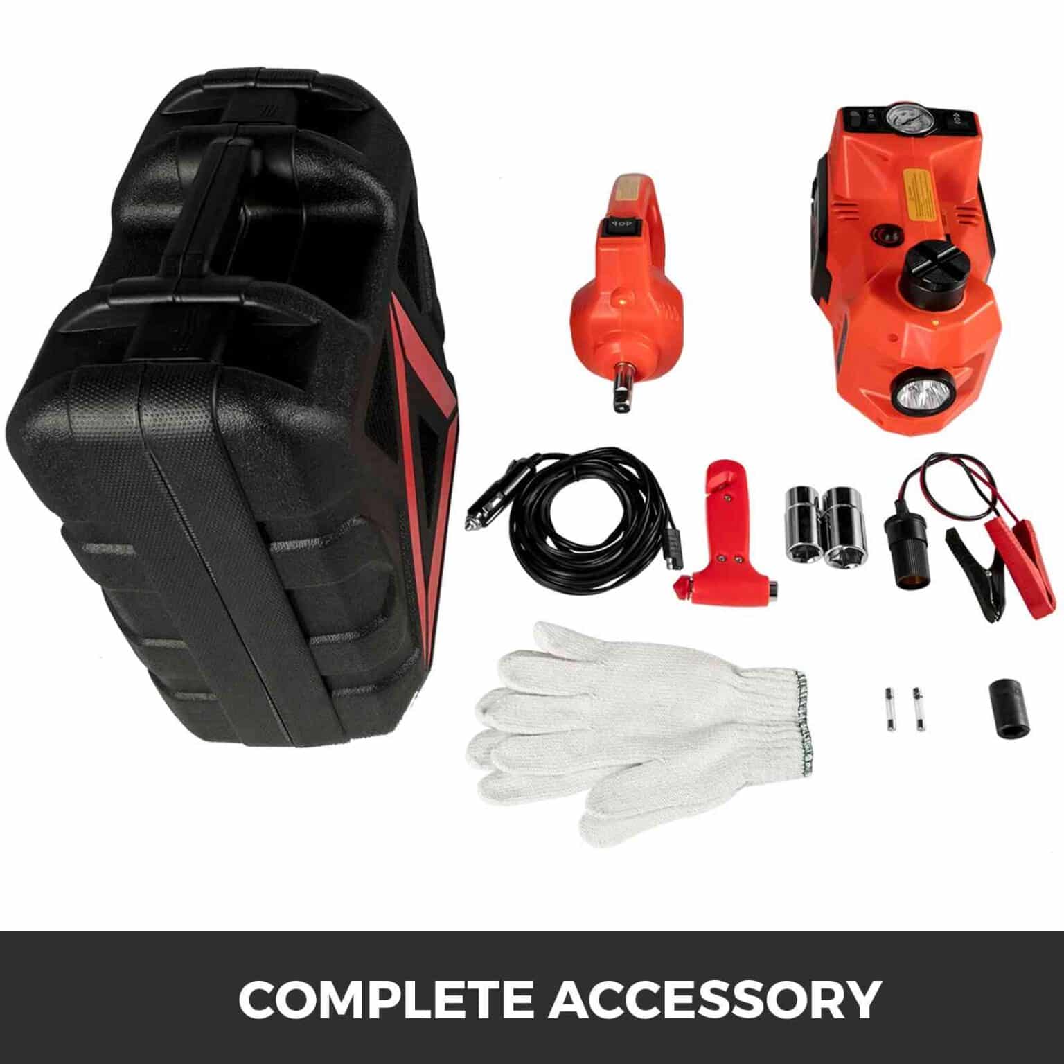 Electric Car Jack Kit 3 / 5 Ton 12V Hydraulic Jack Kit AutoMods