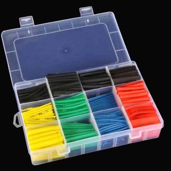 Electrical Heat Shrink Sleeve Connectors for Car 530Pcs demo 1