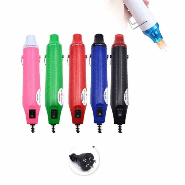 Hot Air Heat Gun Electric Tool Soldering Wrap Heater Shrink 220V set of colours