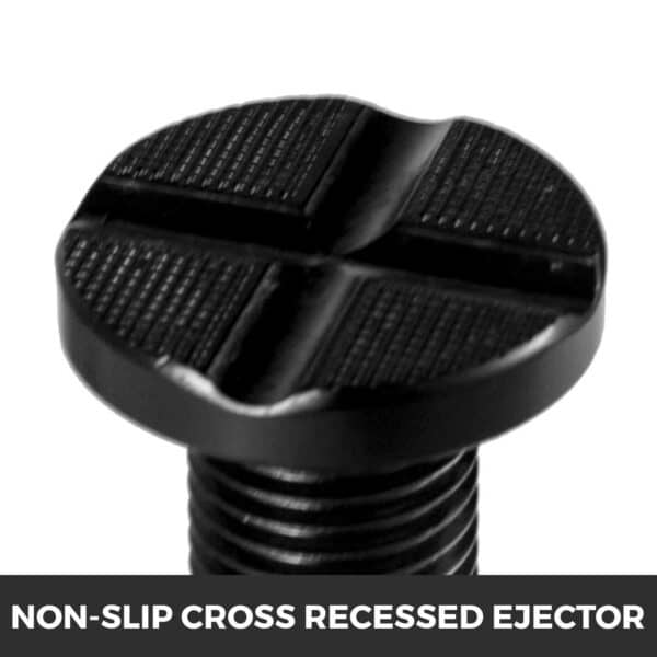 Non slip cross ejector