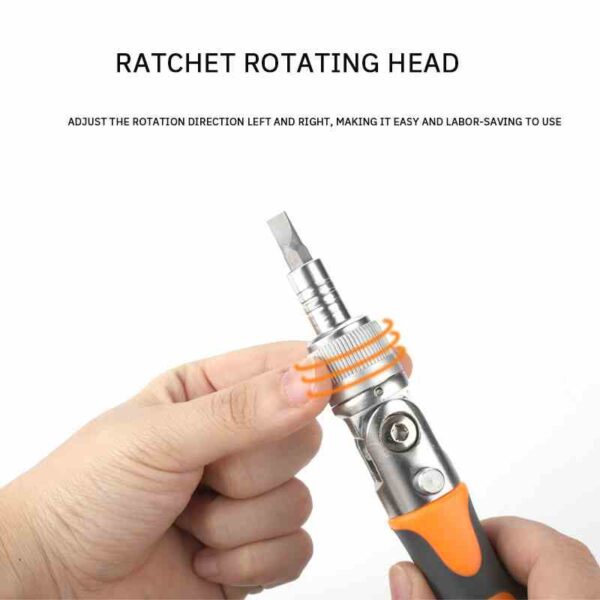 ratchet rotating head