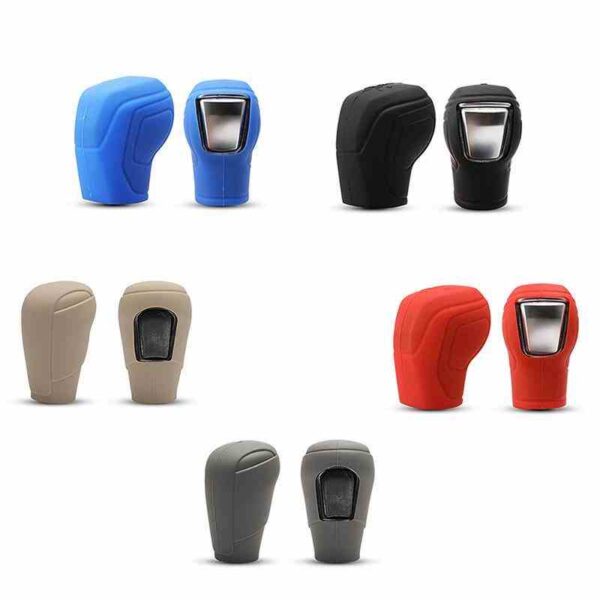 Shift Gear Knob Cover Silicone Gear Handle Cover Protection cover page