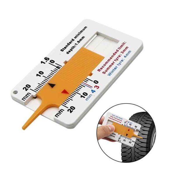 Tire Tread Depth Reader Depthometer Depth Indicator 20mm front page