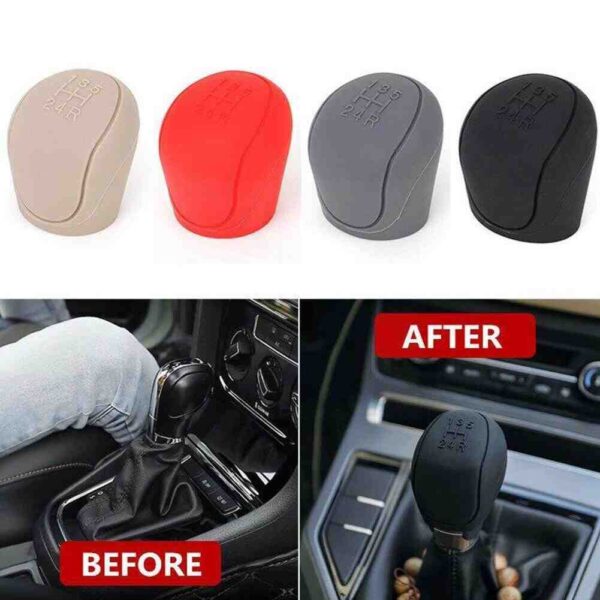 front page Gear Lever Knob Cover Manual Car Universal Knob Protector
