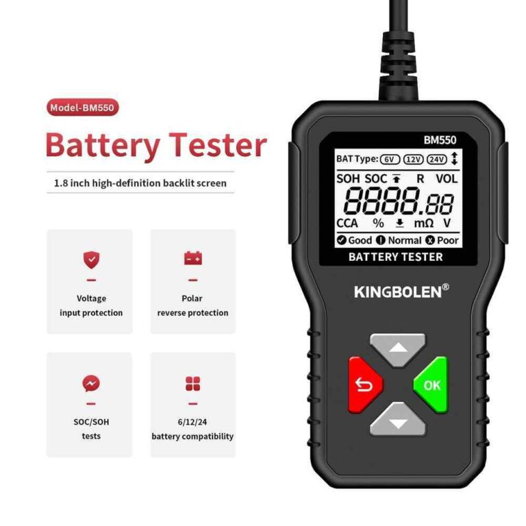 12 volt battery checker BM550: 560 Automotive Diagnostic Tools characteristics