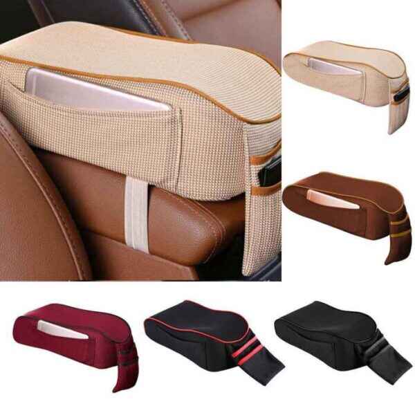 Car Arm Cushion Soft Car Armrest Mat Covers Storage cover