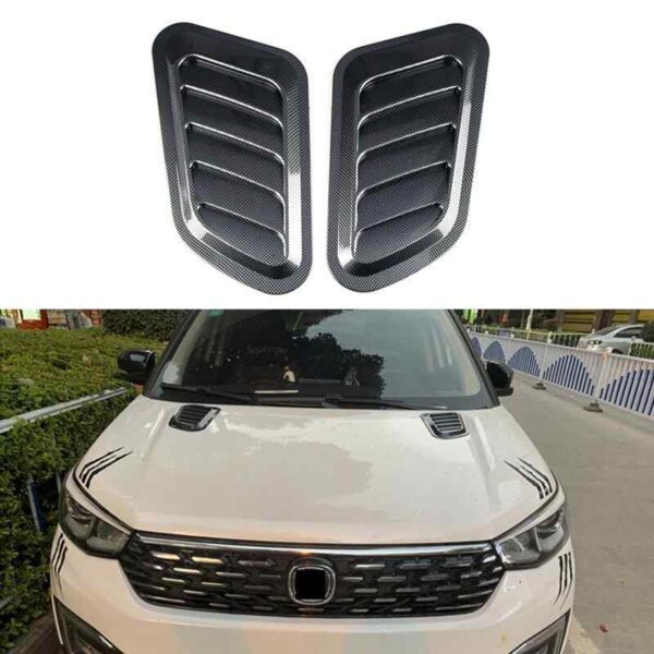 Car Front Bonnet Stickers Universal Decorative Cell Air Flow Intake demo