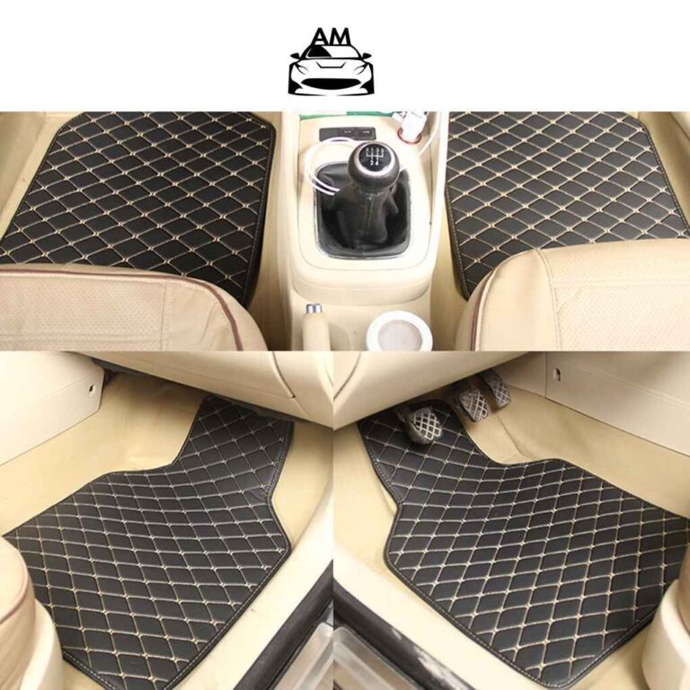 Custom Automotive Floor Mats 4 Pieces Car Floor Mats Universal in car show