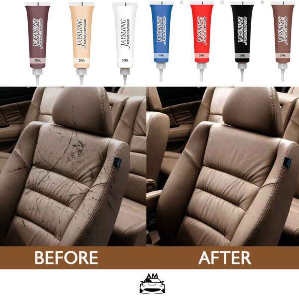 Leather Car Seat Restoration Cream Advanced Leather Repair Gel cover page