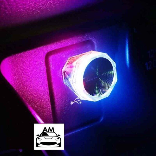 Led Car Interior Lights USB Car Mini USB Ambient Decorative Light front page