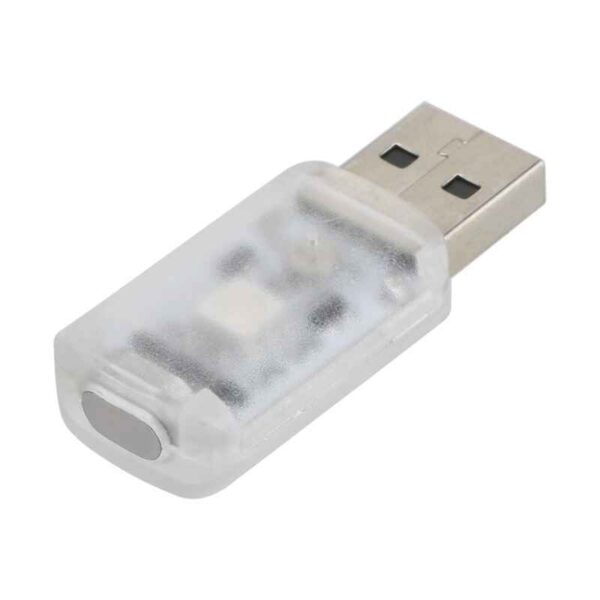 USB Car Interior Light 5V Car LED Atmosphere Light Touch in white