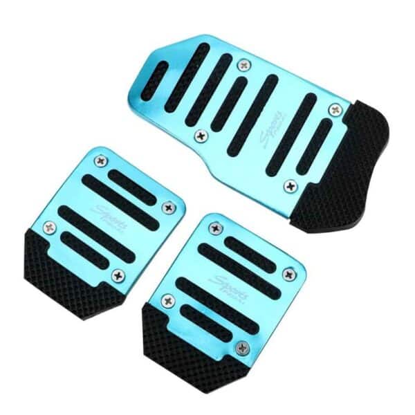 Universal Brake Pedal Cover 3Pcs Car Pedal Cover Alloy Non slip AutoMods