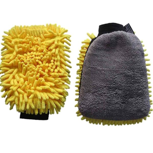 Wool Mitt For Washing Car Glove Coral Mitt Soft Anti-scratch cover page