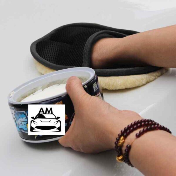 mitt can be used for wax application