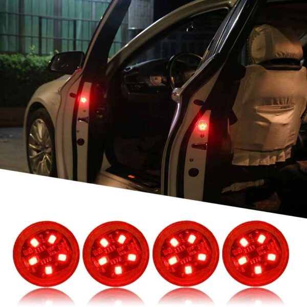 Car Door Safety Light Universal LED Car Door Opening Warning cover page