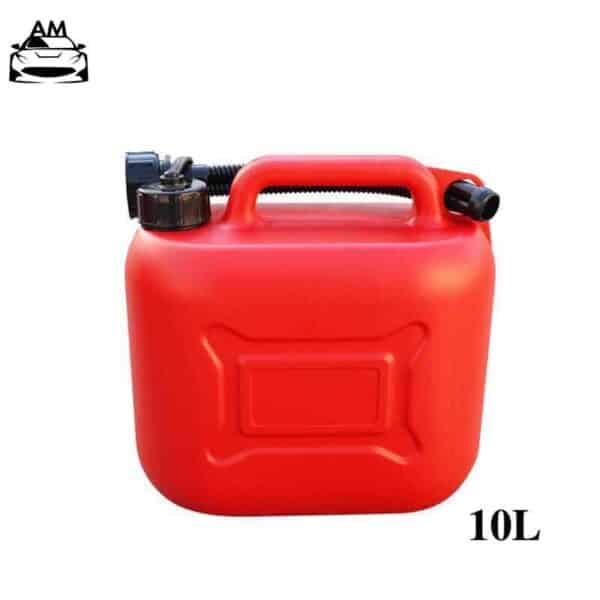 10 Litre Fuel Container 10L Red Car Fuels Can With Spout cover