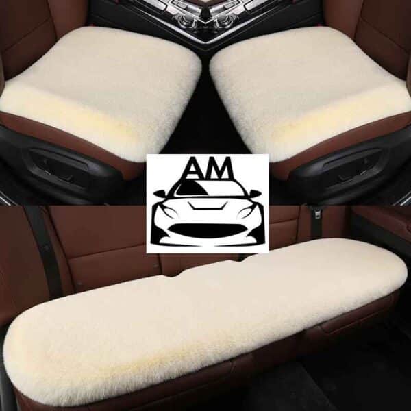 Car Seat Wool Covers Wool Fur Capes Plush Protector Cushion cover page