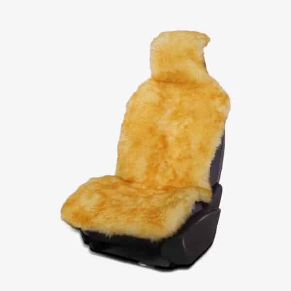 Universally Fitting Shearling Sheepskin Car Seat Cover