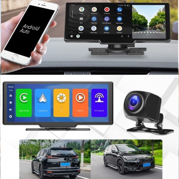 Touch Screen Head Units Car Mirror Video Recording Connection component cover page