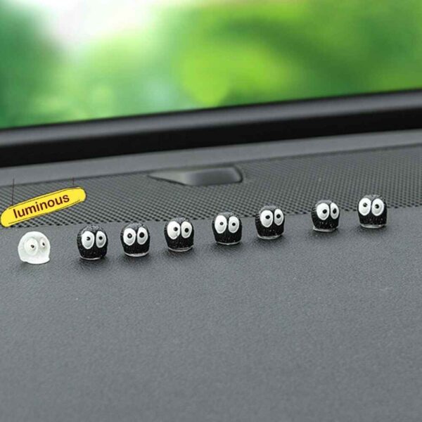  20 PCS Cute Soot Sprites Car Decor Rearview Mirror for