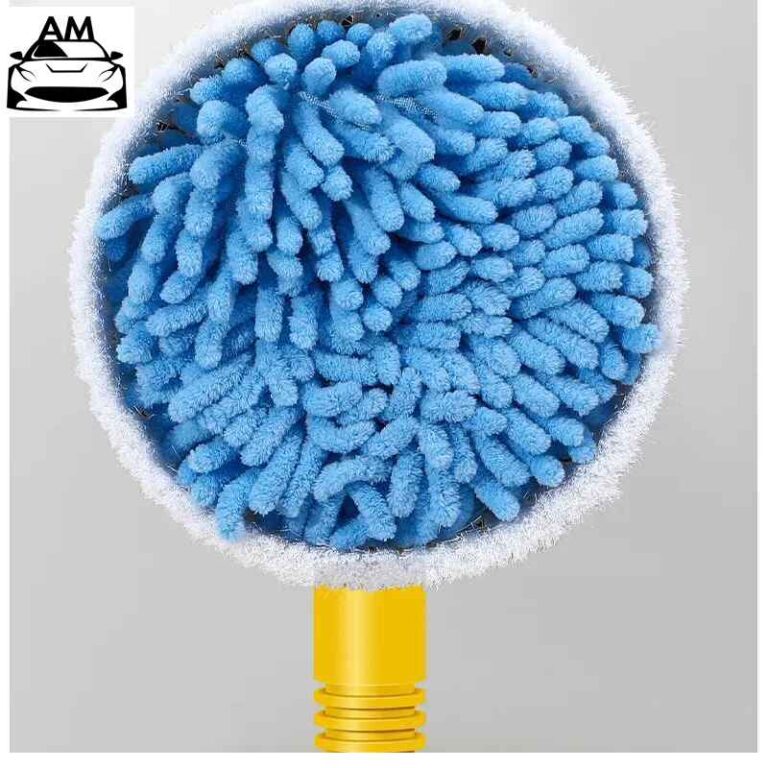 Car Wash Spinning Brush Long Automatic Rotating Mop AutoMods