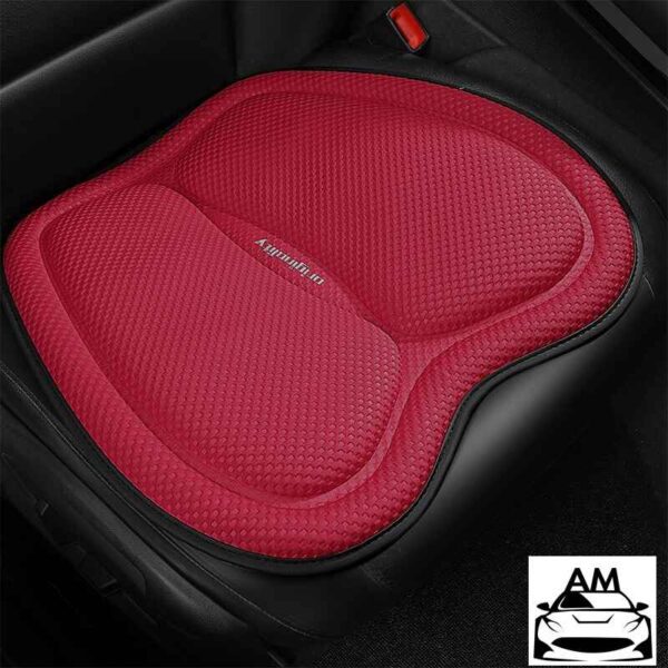 Ortho Car Seat Cushion Orthopedic Car Seat Cover Pad - red pad