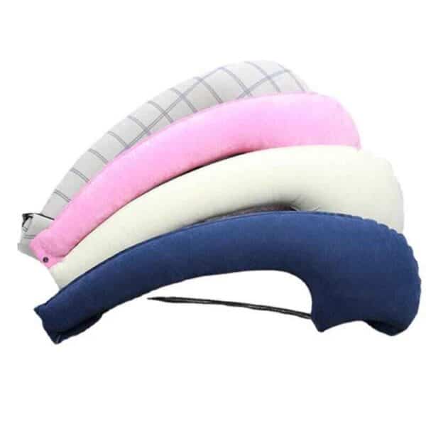 Blow Up Neck Travel Pillow Inflatable Ergonomic Travel Pillow cover page
