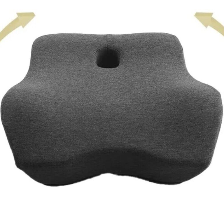 Car Seat Cushion And Lumbar Support Memory Cotton Support - AutoMods