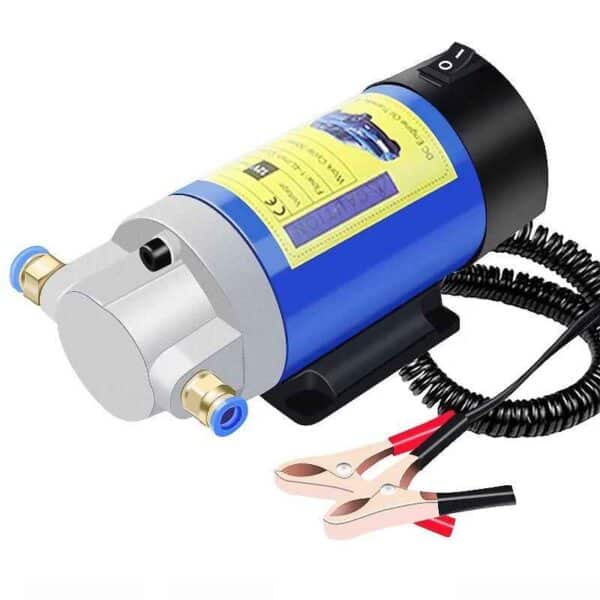 Electric Hydraulic Oil Transfer Pump 12V Electric Suction Oil Pump cover