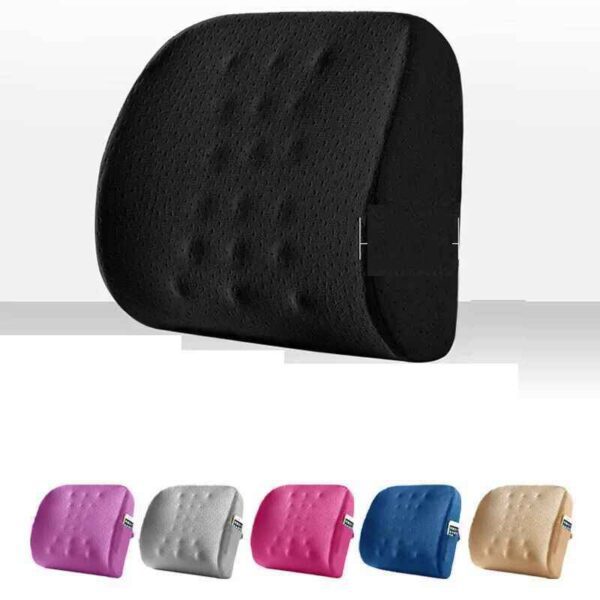 Lumbar Support Cushion For Car Memory Foam Back Cushion cover page