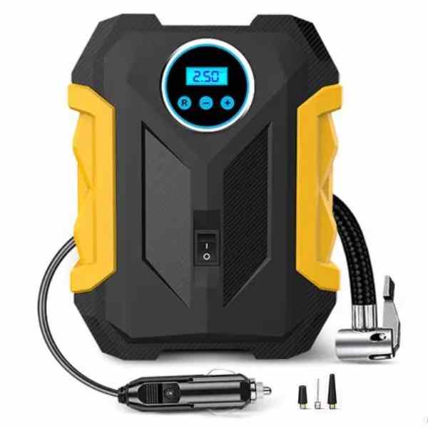 Portable Compressor For Car Tires Digital Tire Inflator with LED cover