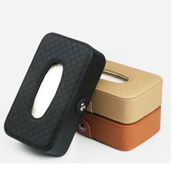 Tissue Paper Box For Car Head Rest Strap Style Tissue Box cover car sun visor tissue holder