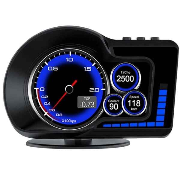 Digital Speedometer Hud Diagnostic Tool OBD Smart Meter - AutoMods