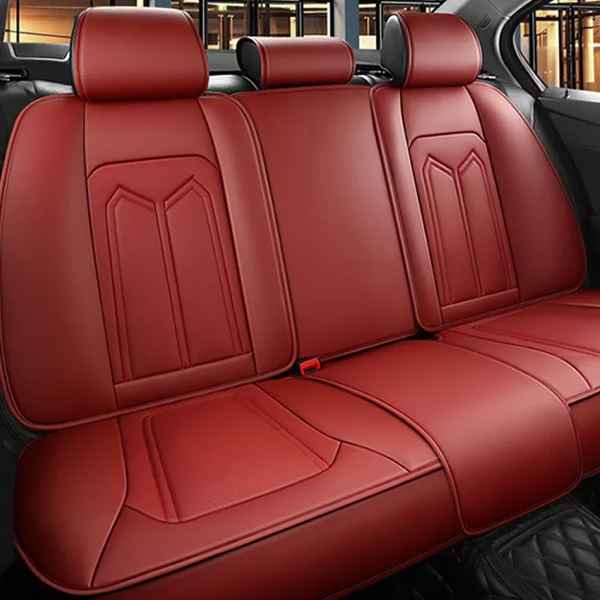 Red Rear Seat