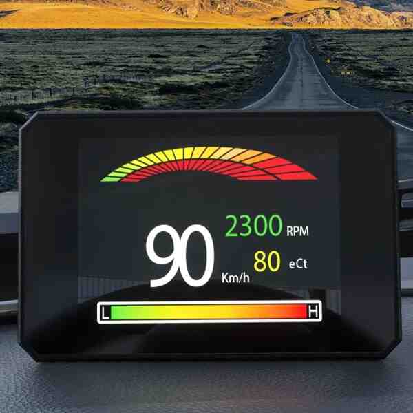 HUD Head Up Display OBD2 Car Smart Gauge Meter - AutoMods
